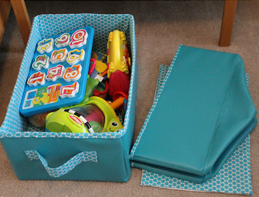 Life Saving Collapsible Bin AllFreeSewing