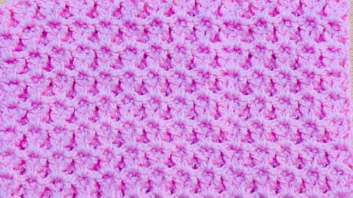 How To Crochet Textured Shell Blanket