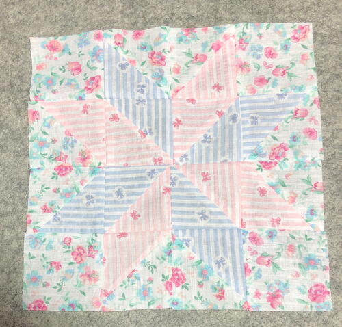 Charming Whimsical Pinwheel Mini Quilt Pattern