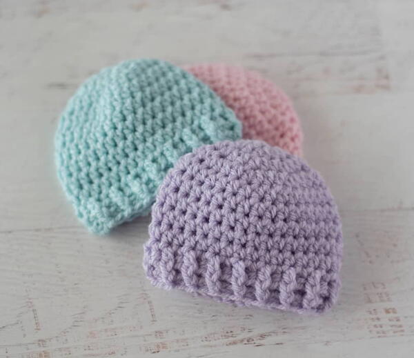 Crochet Preemie Hat