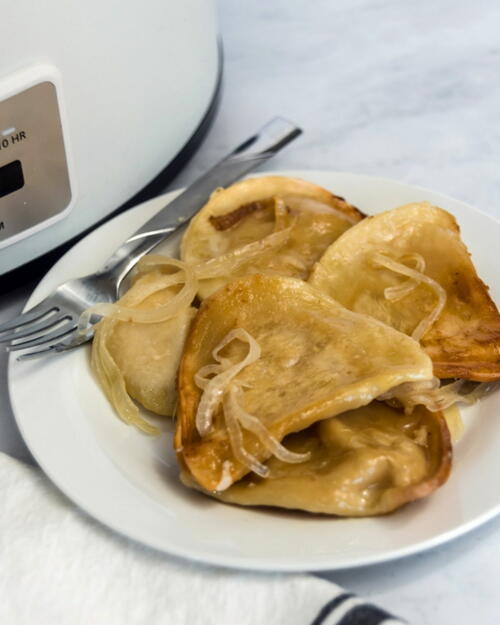 Slow Cooker Pierogi