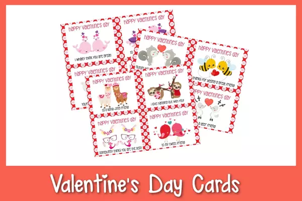 Free Printable Valentine's Day Cards For Kids