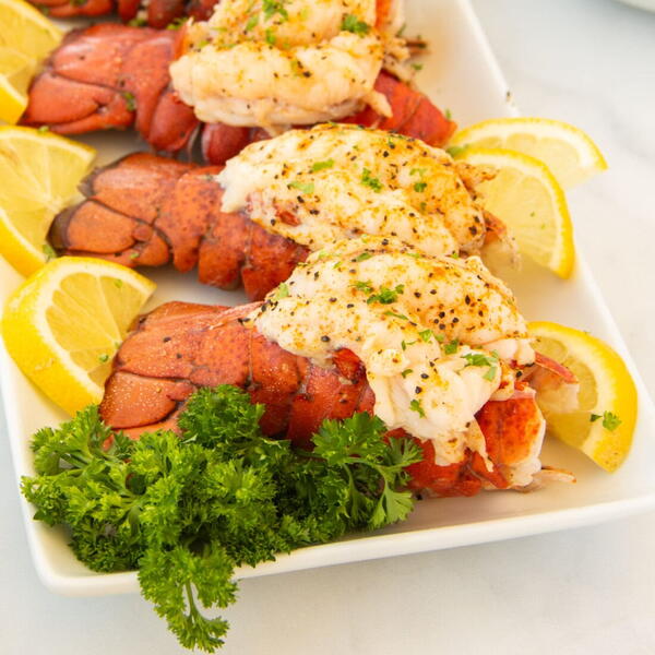 Steamed Lobster Tail