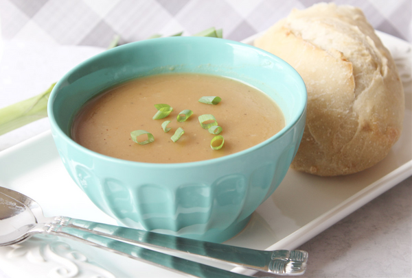 Roasted Leek And Potato Soup