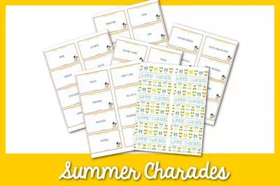 The Best Summer Charades Ideas