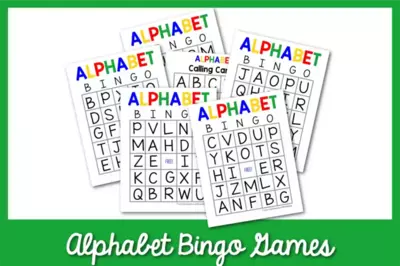 Free Alphabet Bingo Game For Kids