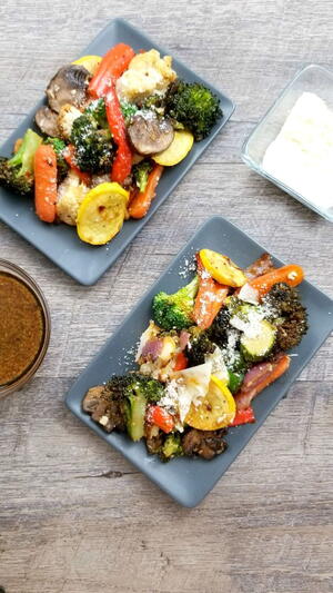 Air Fryer Roasted Vegetables