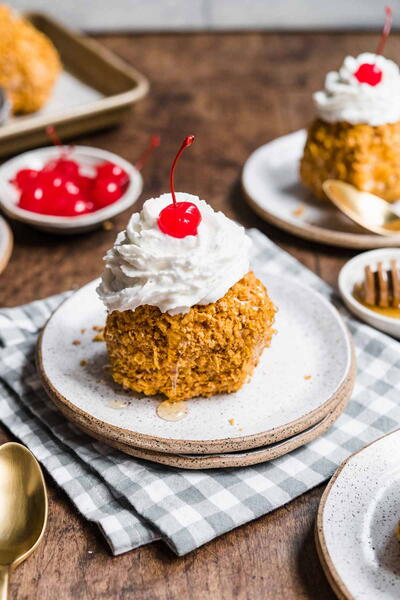 Fried Ice Cream Without Frying