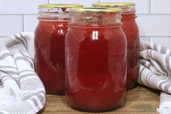 Strawberry Lemonade Concentrate Canning Recipe