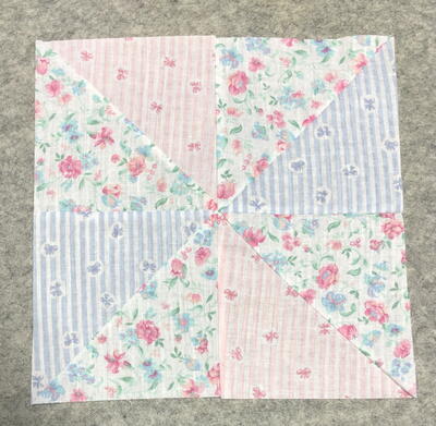 Charming Pinwheel Pastel Mini Quilt Pattern