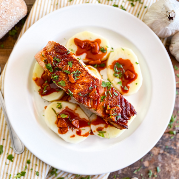 The Boss Salmon Dish From Spain | Salmon A La Gallega Recipe