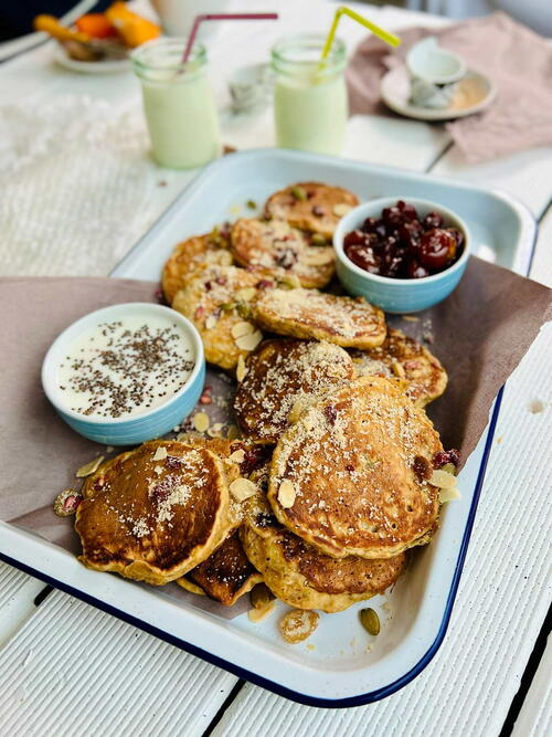 Carrot And Butternut Squash Pancakes
