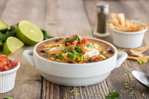 Healthy Chicken Tortilla Soup