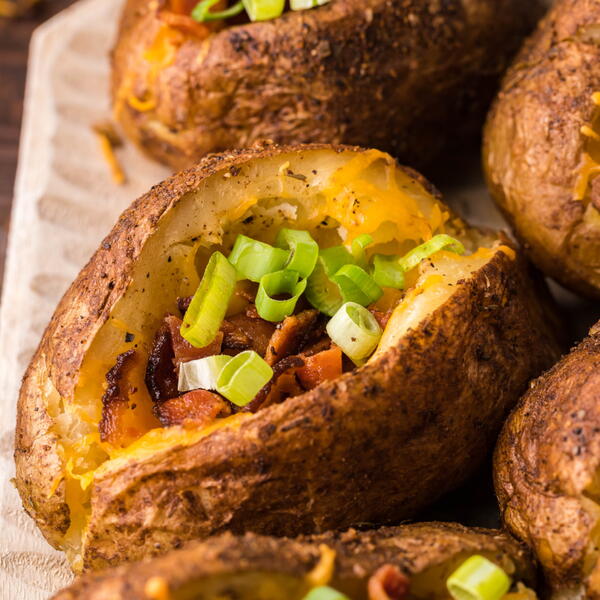 Smoked Baked Potatoes