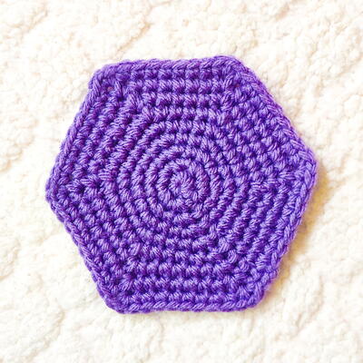 Single Crochet Solid Hexagon