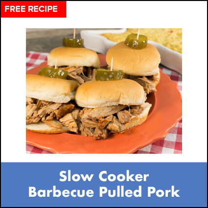 Slow Cooker Barbecue Pulled Pork