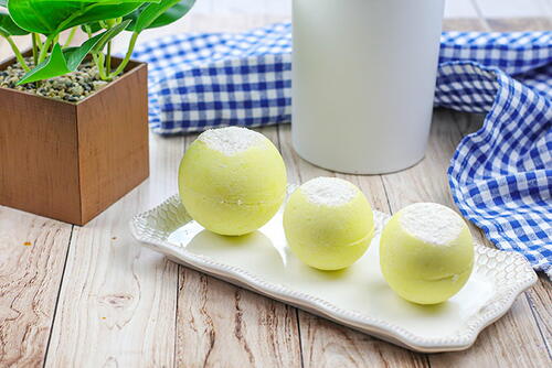 Lemon Bath Bomb Recipe