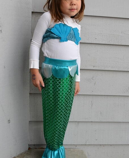 Homemade Mermaid Costume