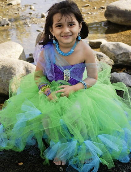 No Sew Tulle Dreams Mermaid Costume