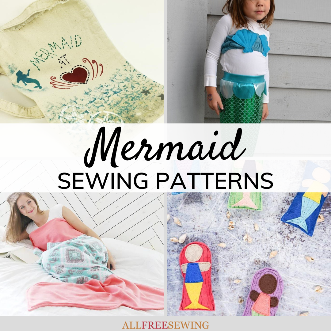 and Girls Mermaid Costume Sewing Pattern Misses Simplicity 8278 Matching Child 3 Costumes 