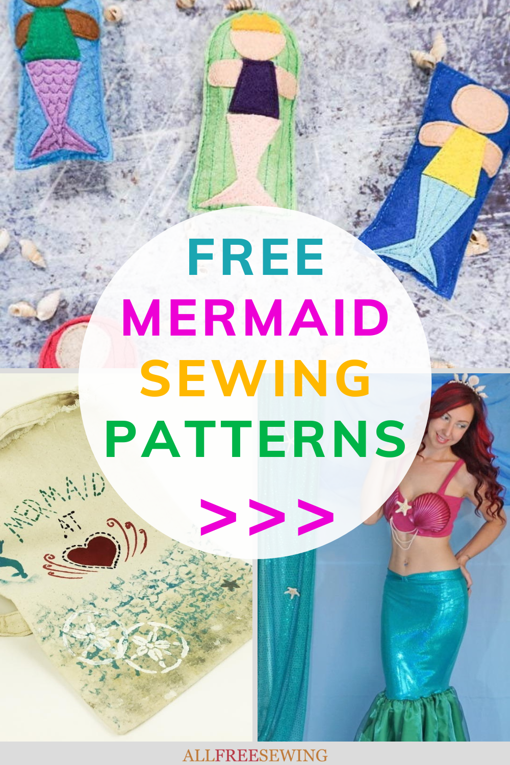 15 Magical Mermaid Sewing Patterns (Free!)