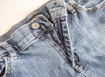 Sew A Zipper On Jeans