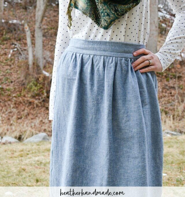 Free Flat Front Skirt Pattern | AllFreeSewing.com