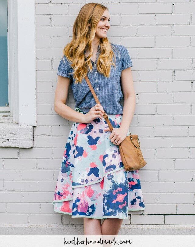 Free Wrap Skirt Pattern | AllFreeSewing.com