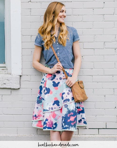 Free Wrap Skirt Pattern