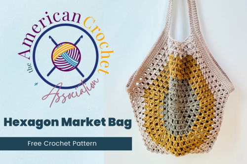 Hexagon Market Bag – Quick And Easy Crochet Pattern