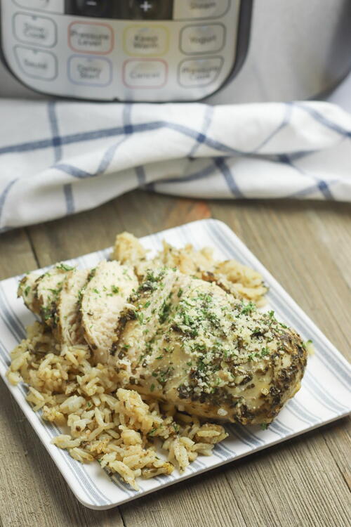 Instant Pot Chicken Breasts And Rice