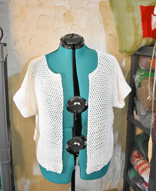 The Rice Cardi (bolero) Free Summer Crochet Pattern