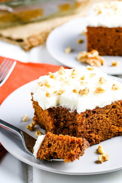 Perfectly Spiced Pumpkin Cake