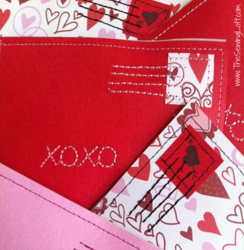How to Sew Love Letters