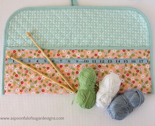 Knitting and Crochet Project Pouch