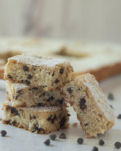 Buttermilk Bars With Chocolate Chips