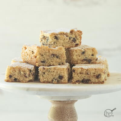 Buttermilk Bars With Chocolate Chips