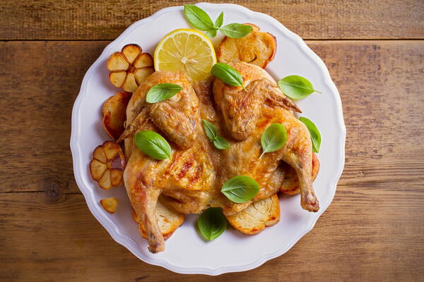 Zesty Basil-Lemon Grilled Chicken