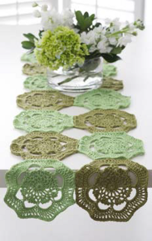 Seagrass Crochet Table Runner Pattern