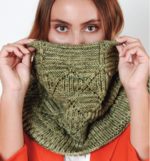 Sense of Direction Cowl Knitting Pattern