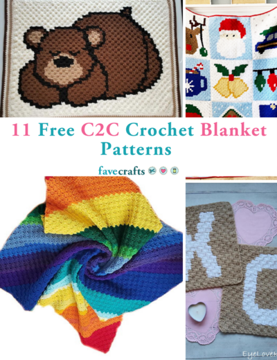11 Free Corner to Corner Crochet Blanket Patterns
