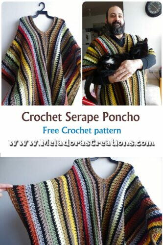 Crochet Serape Poncho