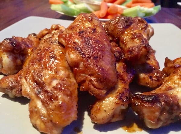 Charcoal Grilled Chicken Wings (and 5 Sauces Too!)