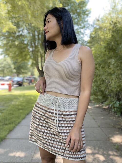 Lace Crochet Skirt