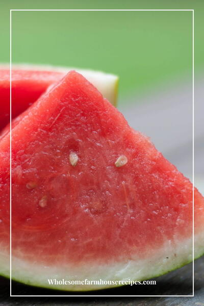 How To Pick A Ripe Watermelon