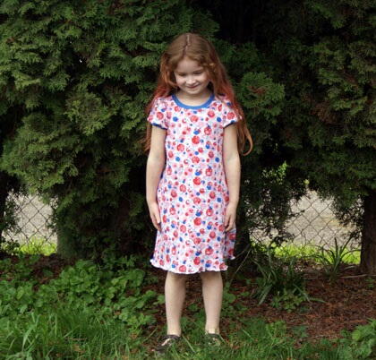 First Day of School Girls Dress Pattern