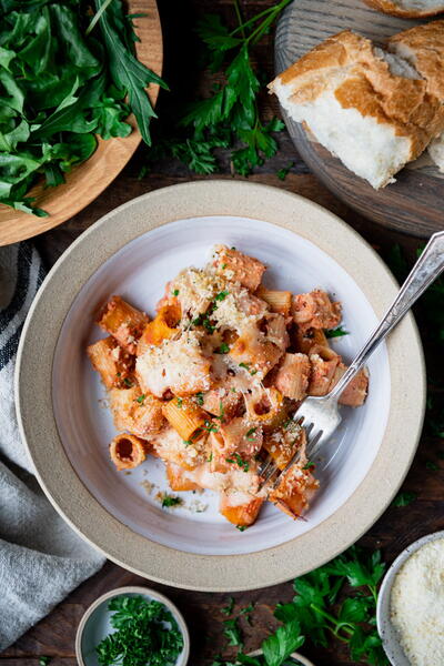 Simple Baked Rigatoni