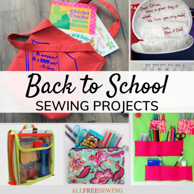 50 Fun Back to School Sewing Projects