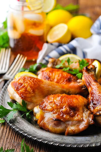 Simple Sweet Tea Brined Chicken | FaveSouthernRecipes.com