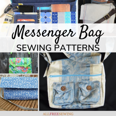 23 Free Messenger Bag Patterns to Sew